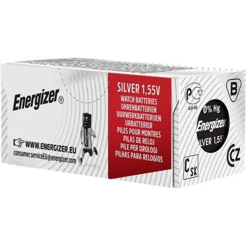 Snabb frakt Energizer Silveroxid Knappcellsbatteri